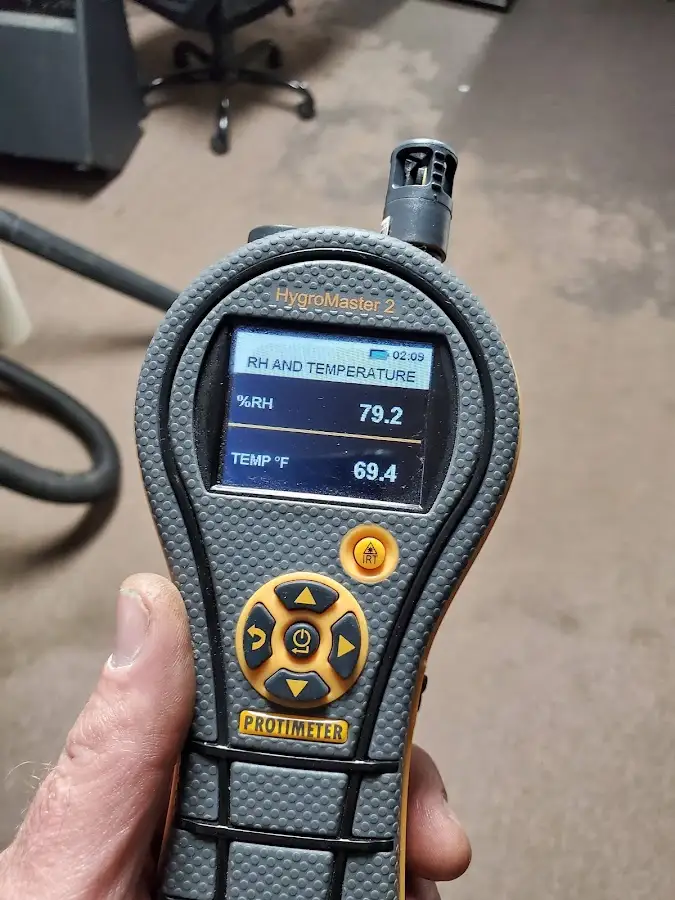 Moisture meter humidity assessment for Fire & Smoke Damage Restoration in Ludlow